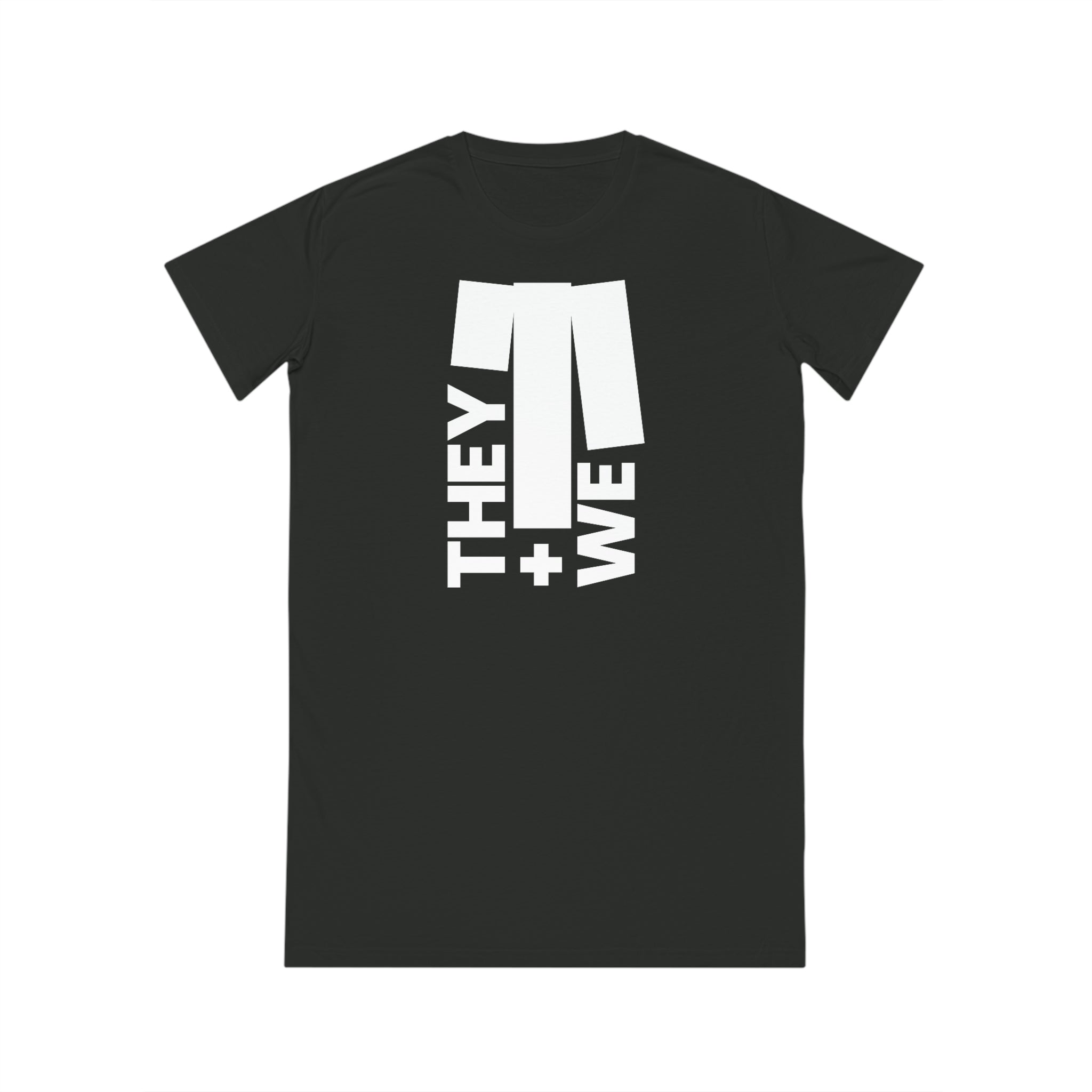 Oversized print T Dress - Two Colours