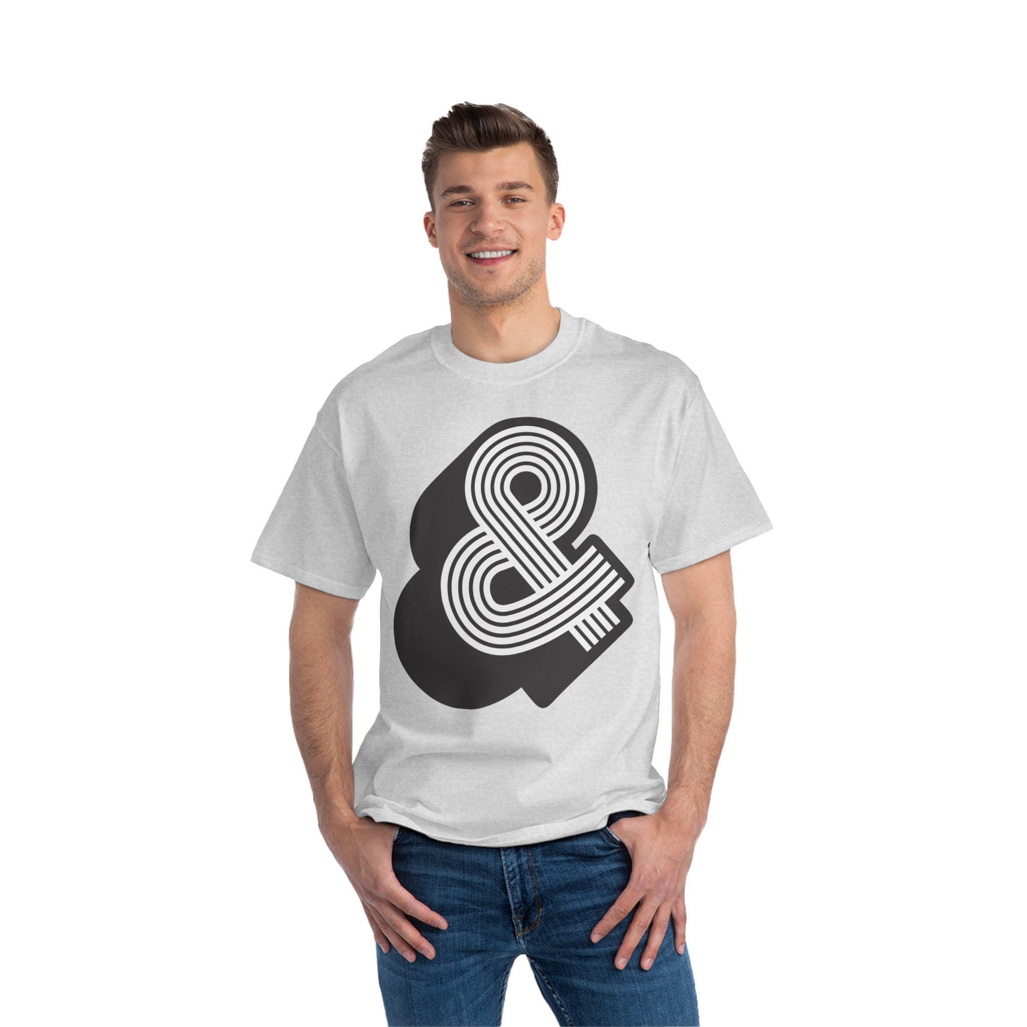 Race Track Ampersand Beefy-T®  Short-Sleeve T-Shirt