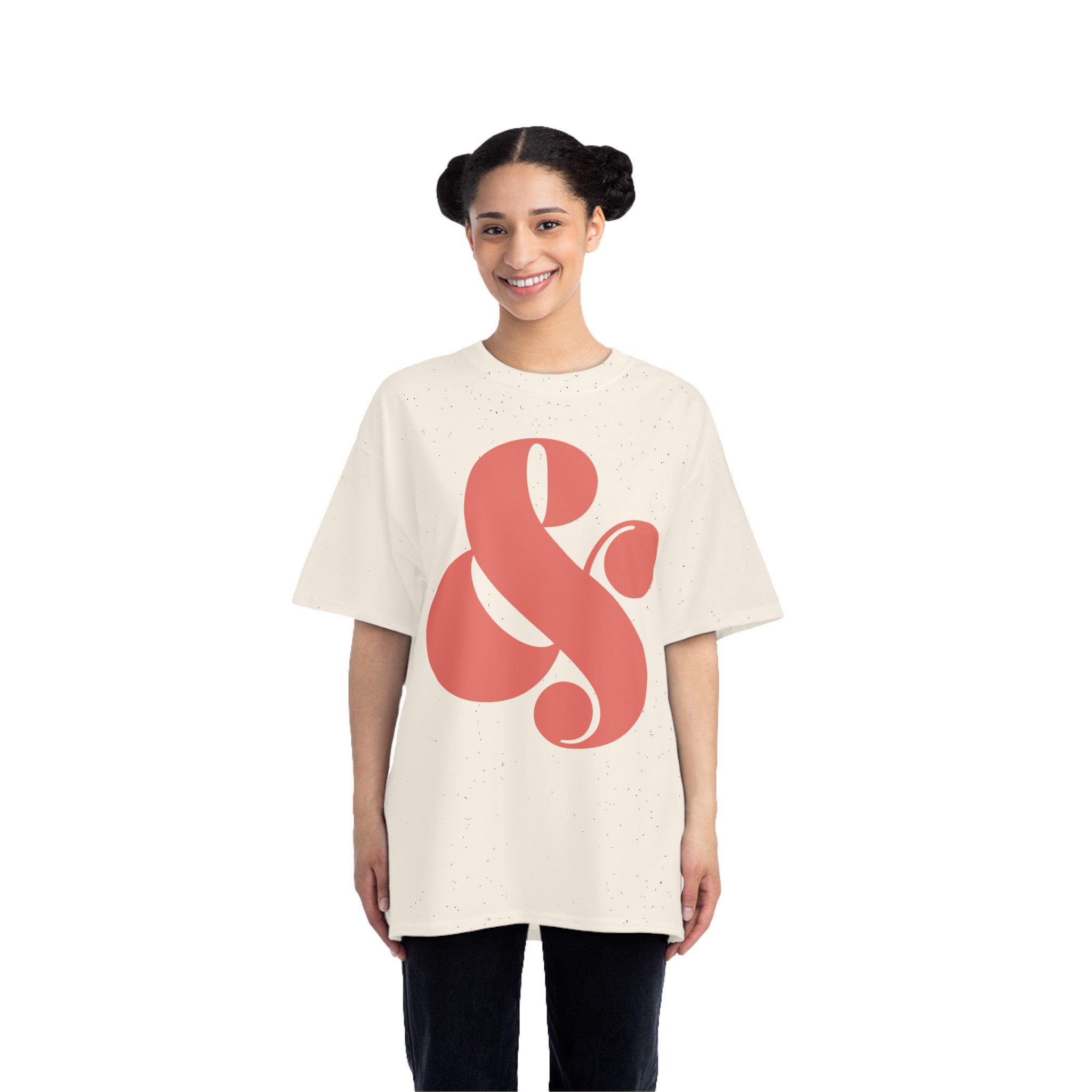 Cursive Ampersand  Beefy-T®  Shirt-Sleeve T-Shirt