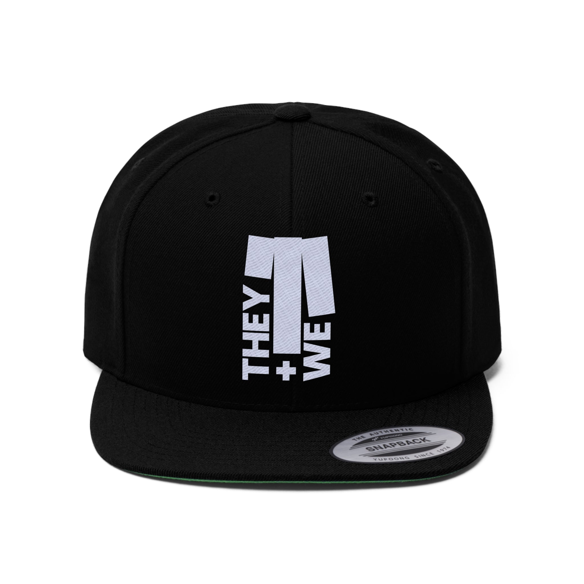 Unisex Flat Bill Hat