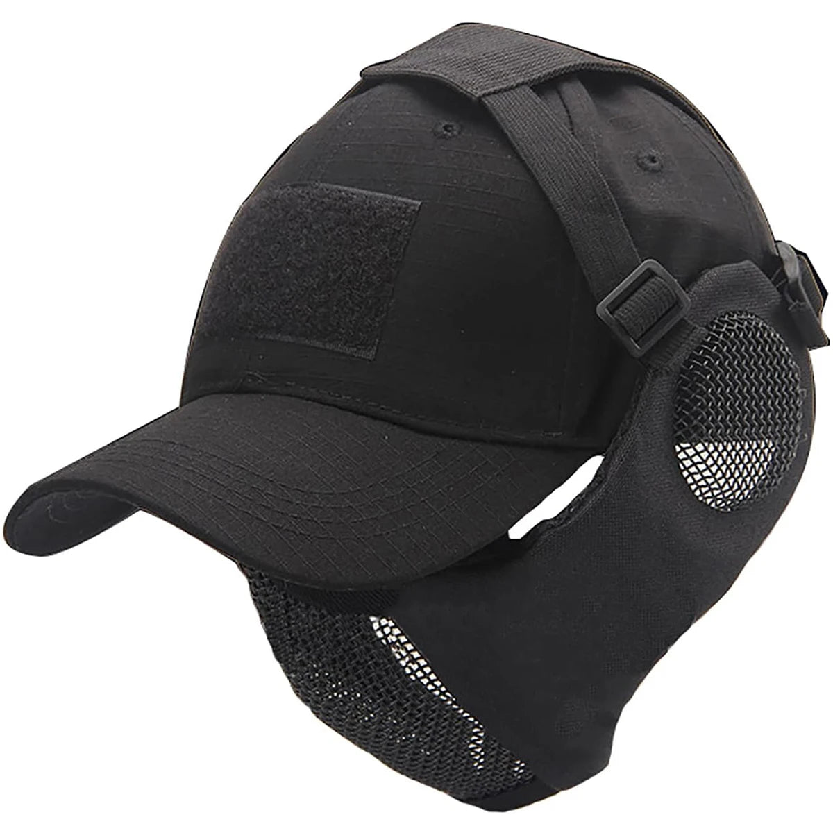 Tactical Mask with Adjustable Cap