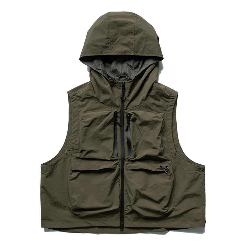  Hooded Utility Vest