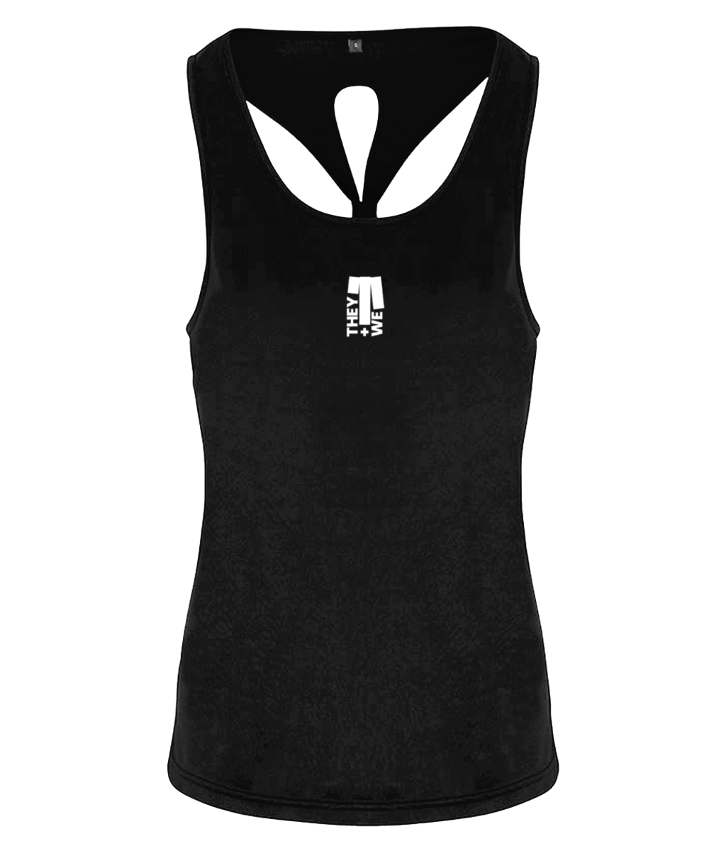 Women's Yoga Knot Vest - Black